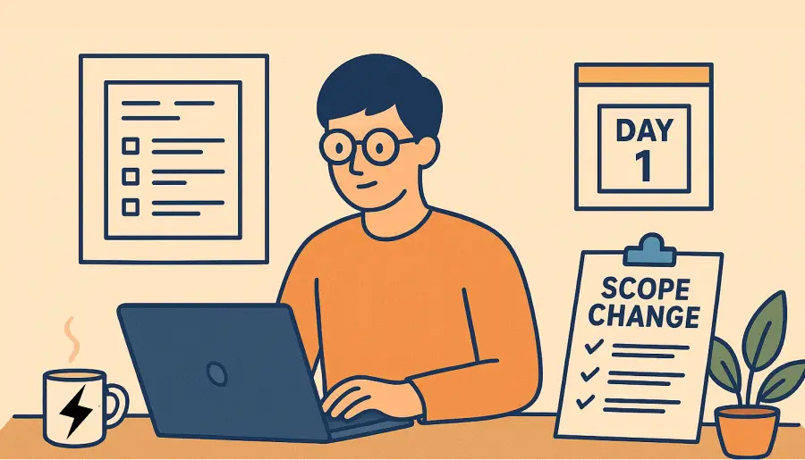How to manage scope creep as a freelancer and turn it into billable scope changes